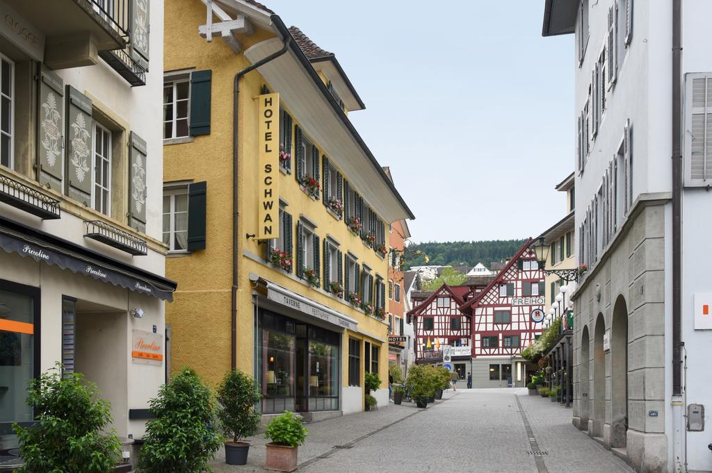 Romantik Hotel Schwan ホルゲン エクステリア 写真