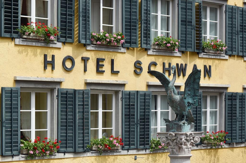 Romantik Hotel Schwan ホルゲン エクステリア 写真