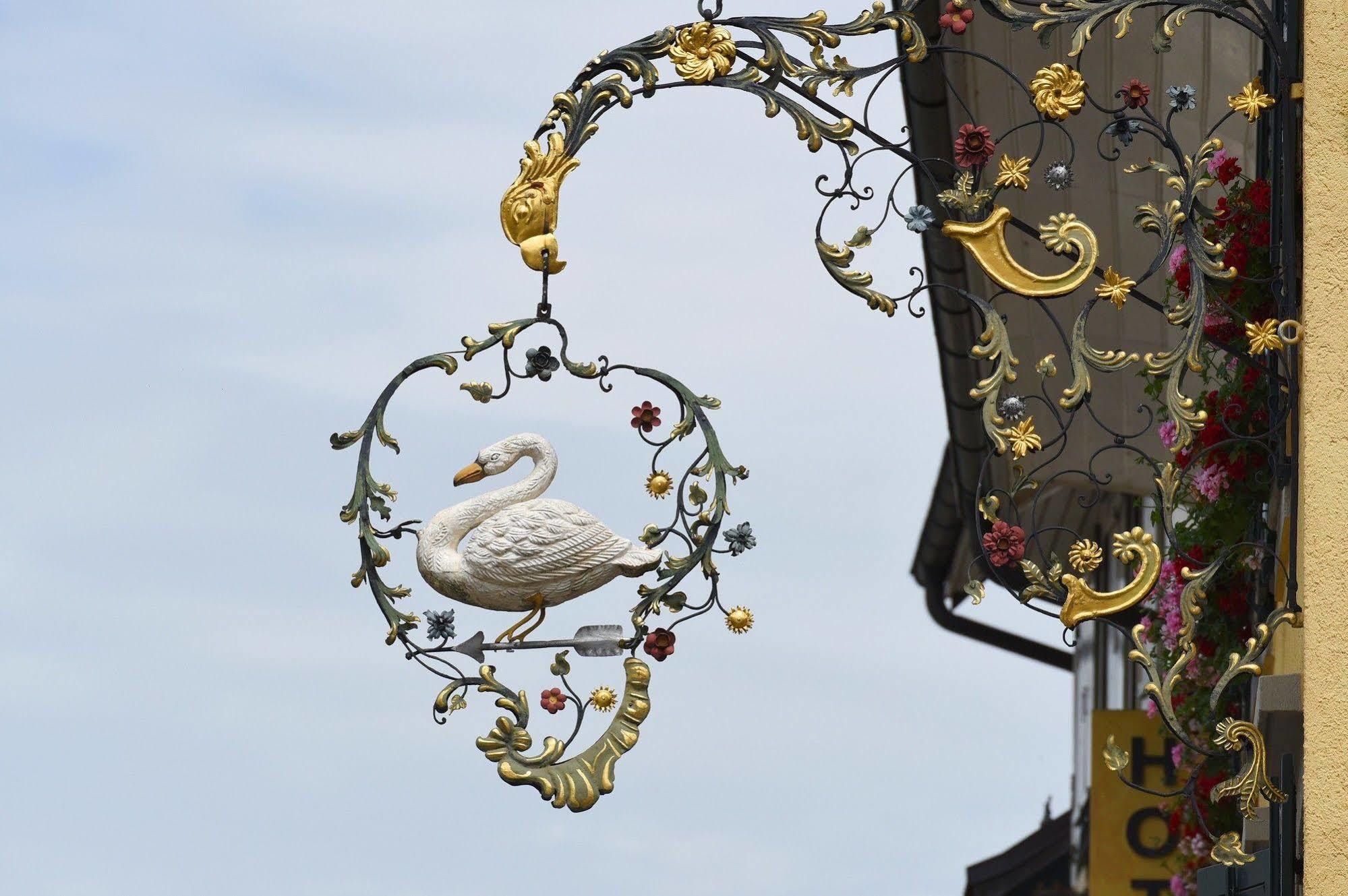 Romantik Hotel Schwan ホルゲン エクステリア 写真