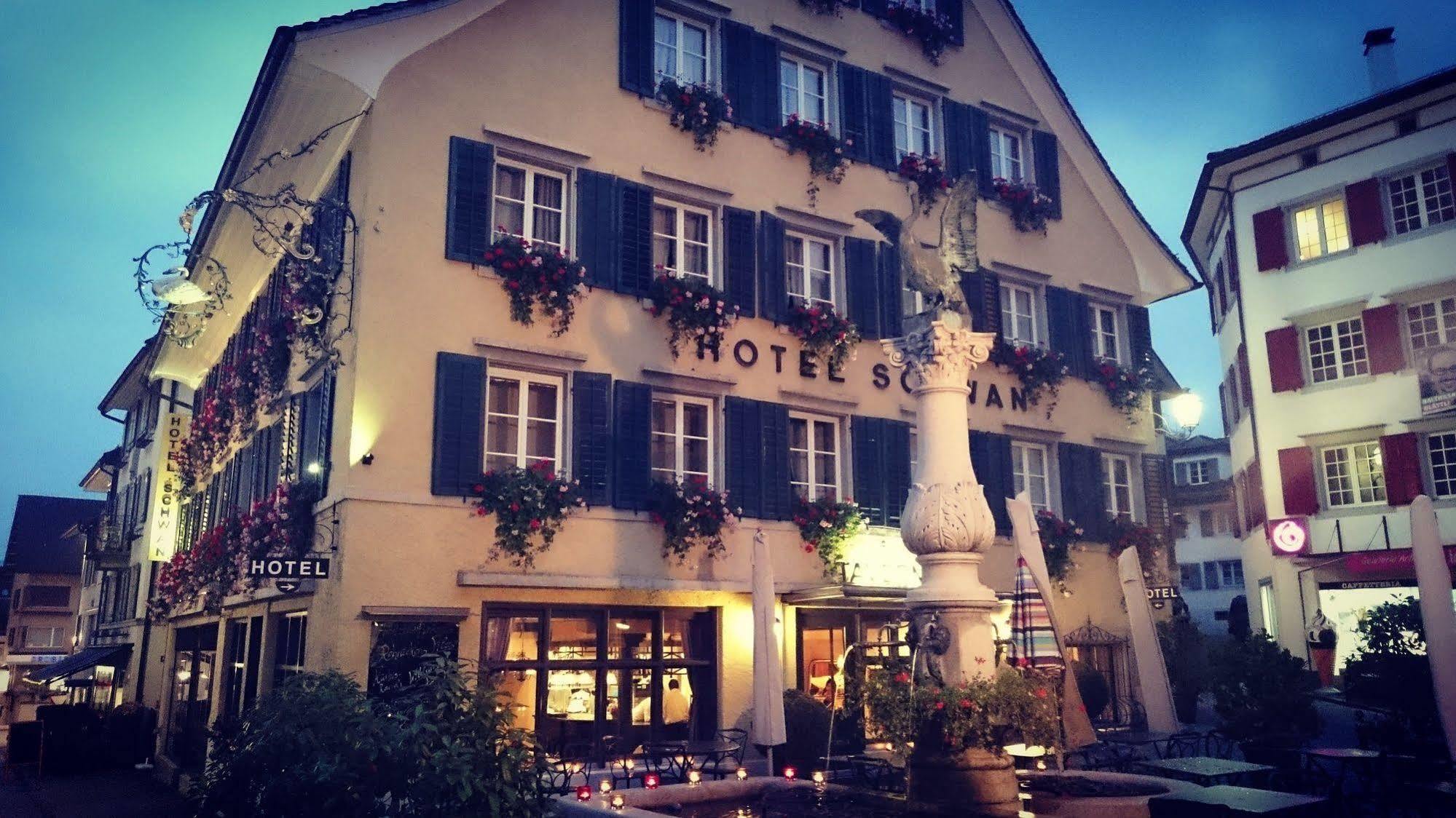 Romantik Hotel Schwan ホルゲン エクステリア 写真